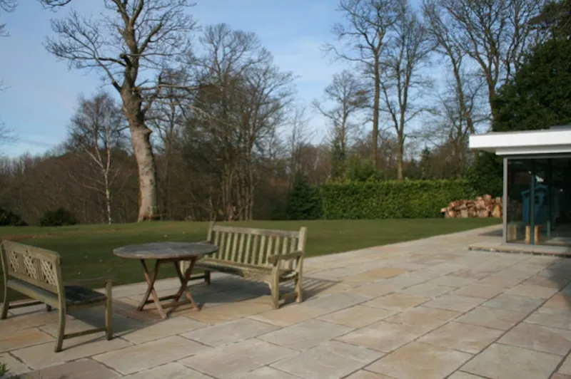 Terrace/Patio at East Hampshire orchard house, K319 (photo 23)
