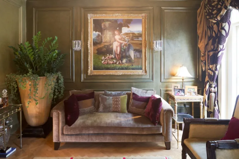 Living Room at Glamorous Knightsbridge house, A1216 (photo 3)