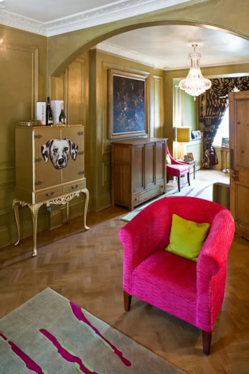 Through drawing room at Glamorous Knightsbridge house, A1216 (photo 7)
