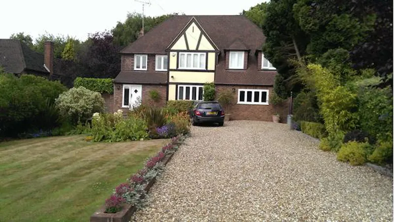 Driveway at Northwood family house, D2014 (photo 1)