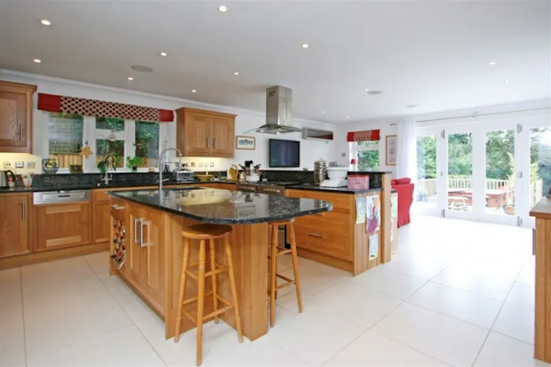 French doors at Detached Cobham family house, D2017 (photo 8)