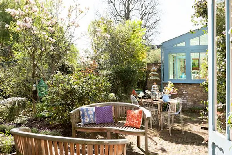 Terrace/Patio at Eclectic Kilburn location house, B1166 (photo 47)