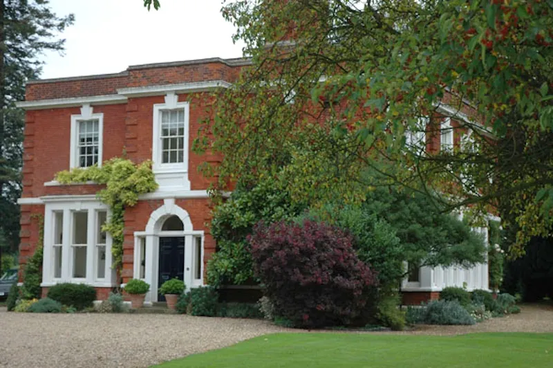 Driveway at Re-styled rectory in Cottered, A1222 (photo 1)
