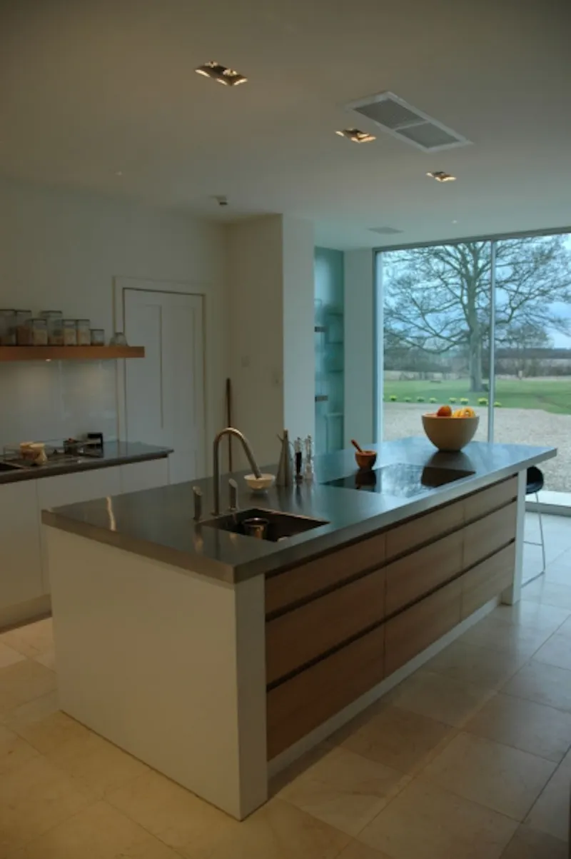 Kitchen at Re-styled rectory in Cottered, A1222 (photo 13)
