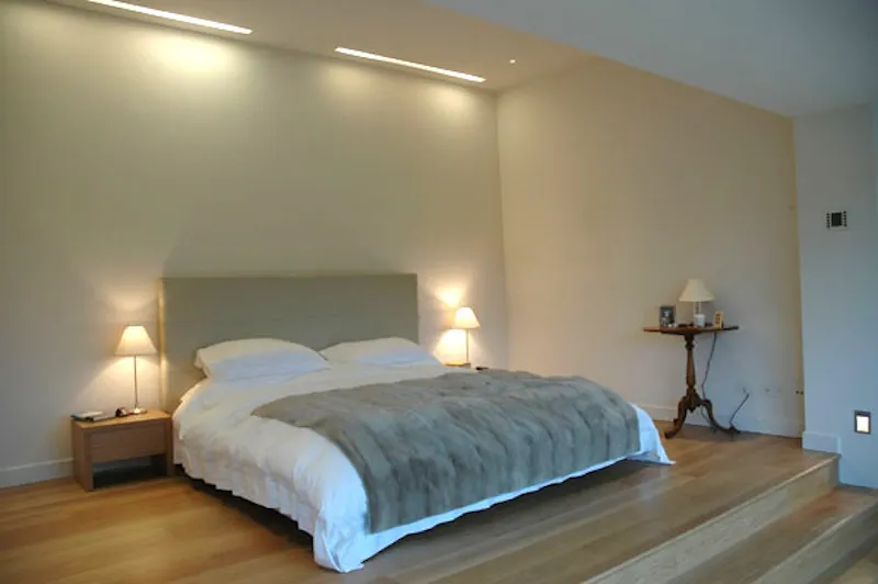 Bedroom at Re-styled rectory in Cottered, A1222 (photo 25)