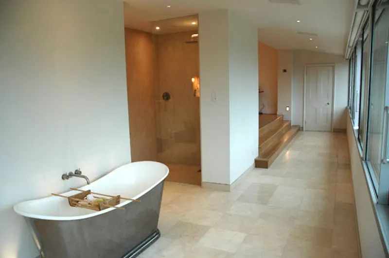 Bathroom at Re-styled rectory in Cottered, A1222 (photo 26)