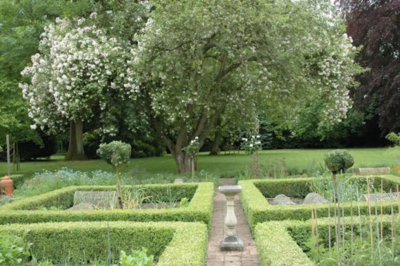 Garden - formal at Re-styled rectory in Cottered, A1222 (photo 53)