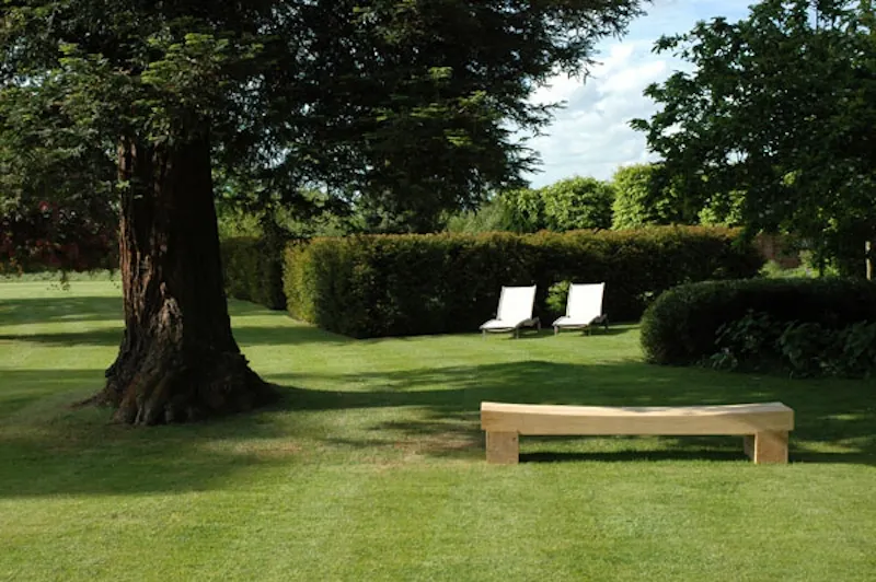 Garden at Re-styled rectory in Cottered, A1222 (photo 54)