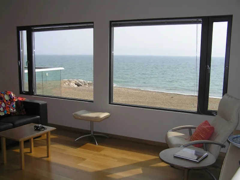 Views - sea at Modern Lancing beach house, C797 (photo 4)