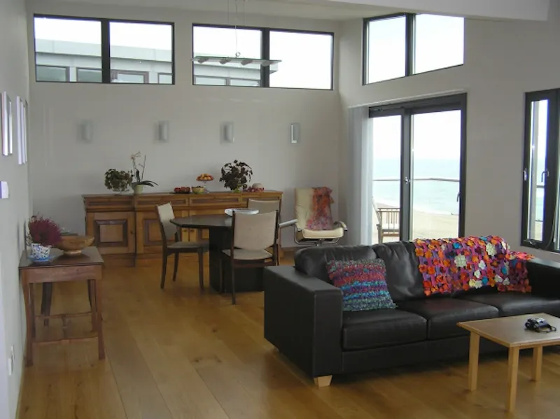 Living Room at Modern Lancing beach house, C797 (photo 5)