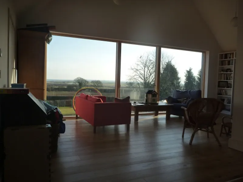 Living Room at Modern barn in Tollesbury, K329 (photo 6)