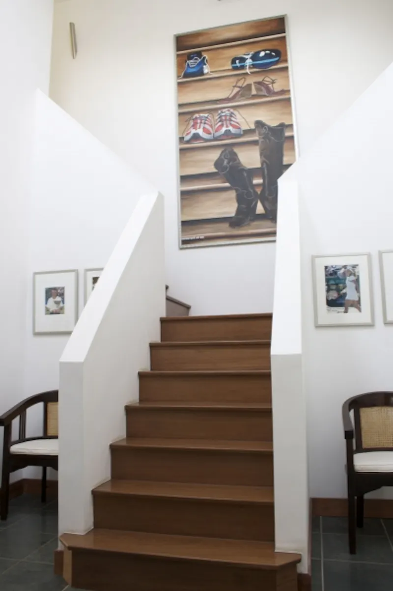 Staircase at Spithurst modern house, K331 (photo 12)