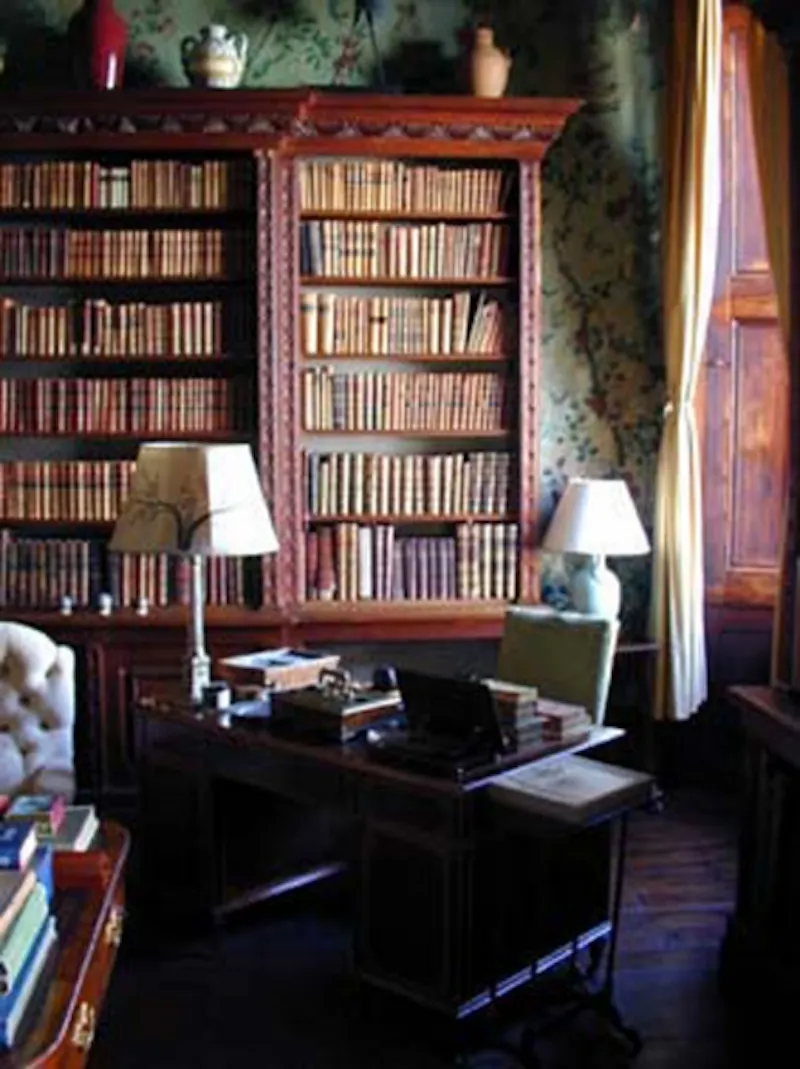 Library at Halstead mansion and Keep, G95 (photo 62)