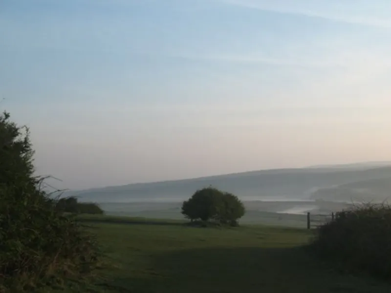 Countryside at Clifftop cottage with beach access, C799 (photo 26)