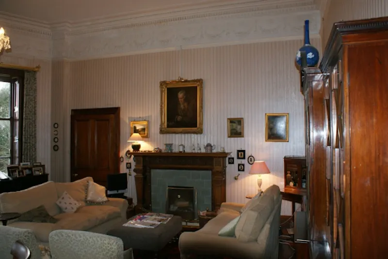 Fireplace at Coastal Scottish estate, A1230 (photo 6)