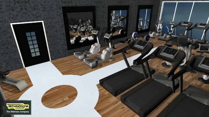 Gym at Chipping Norton estate , A925 (photo 14)