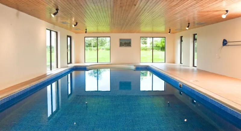 Swimming pool - indoor at 19th Century estate in Acklington, G272 (photo 29)