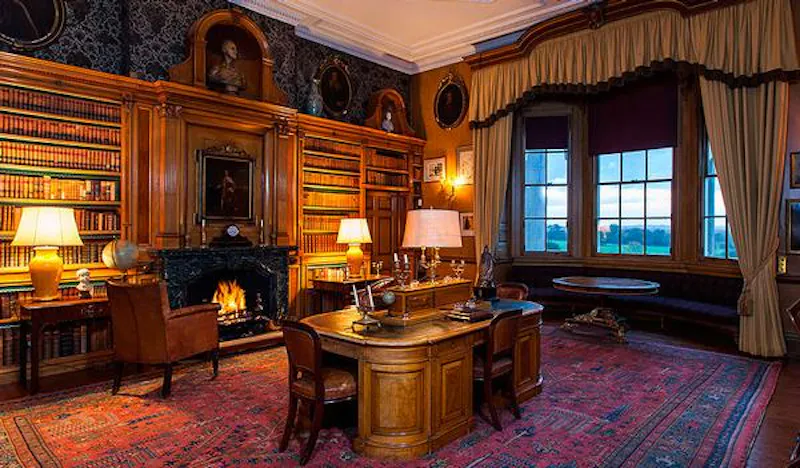 Study at Opulent Wrotham stately, A40 (photo 16)