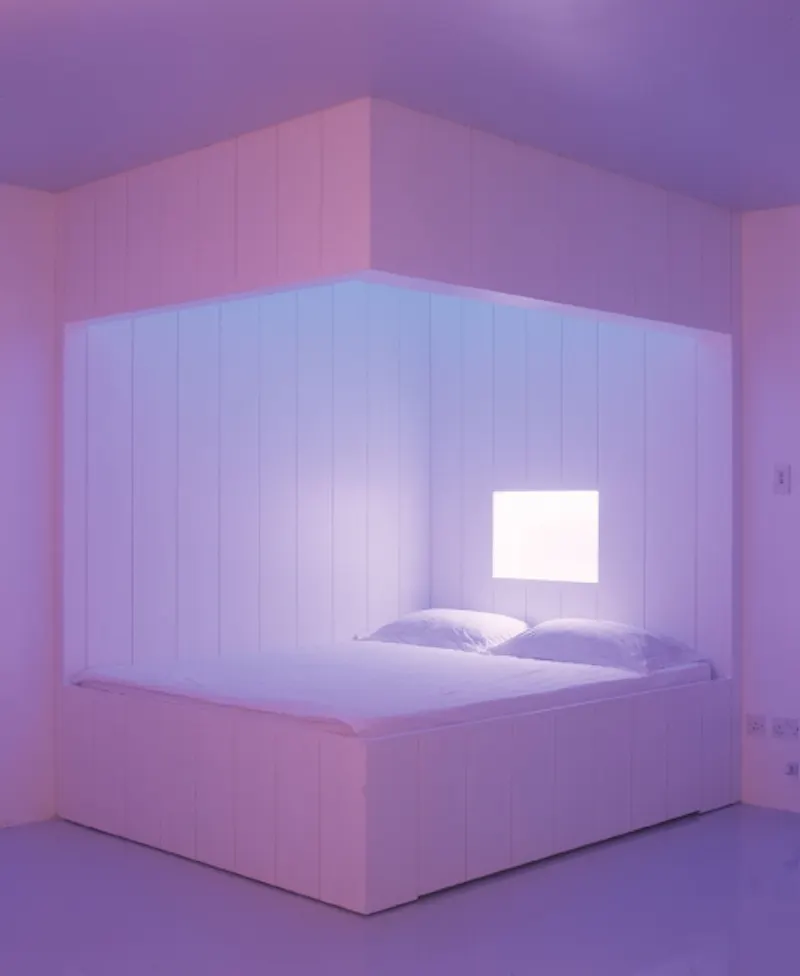 Bedroom at RIBA winning Bayswater house, K341 (photo 10)