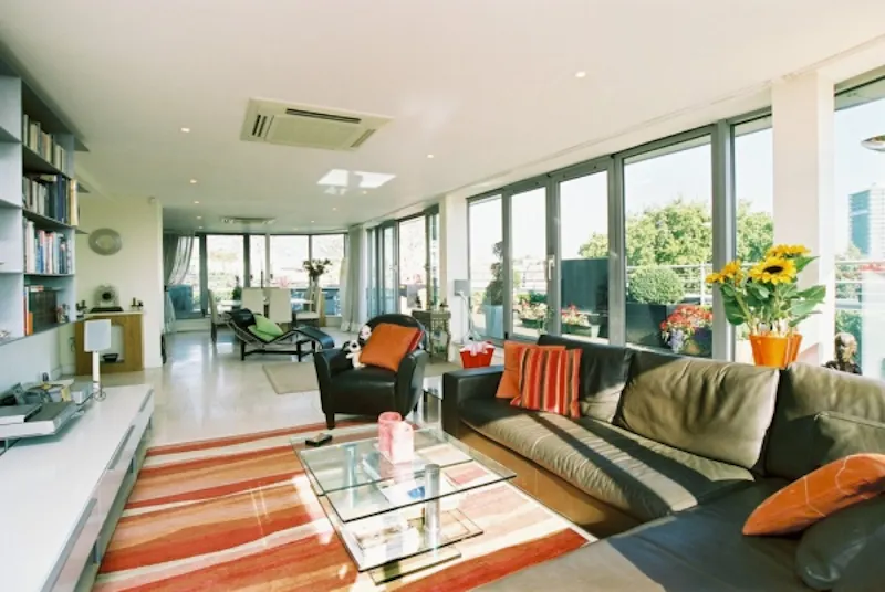 Living Room at Colourful Pentonville penthouse, F824 (photo 3)