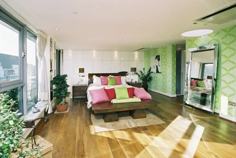 Bedroom at Colourful Pentonville penthouse, F824 (photo 7)
