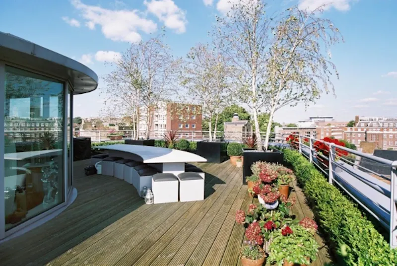 Roof terrace at Colourful Pentonville penthouse, F824 (photo 11)
