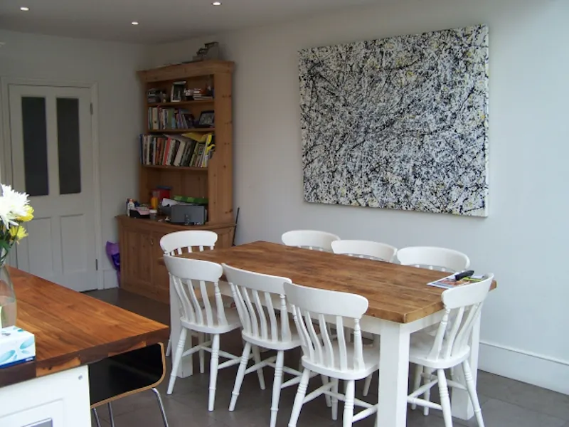 Dining room at East Acton family home, B1533 (photo 4)
