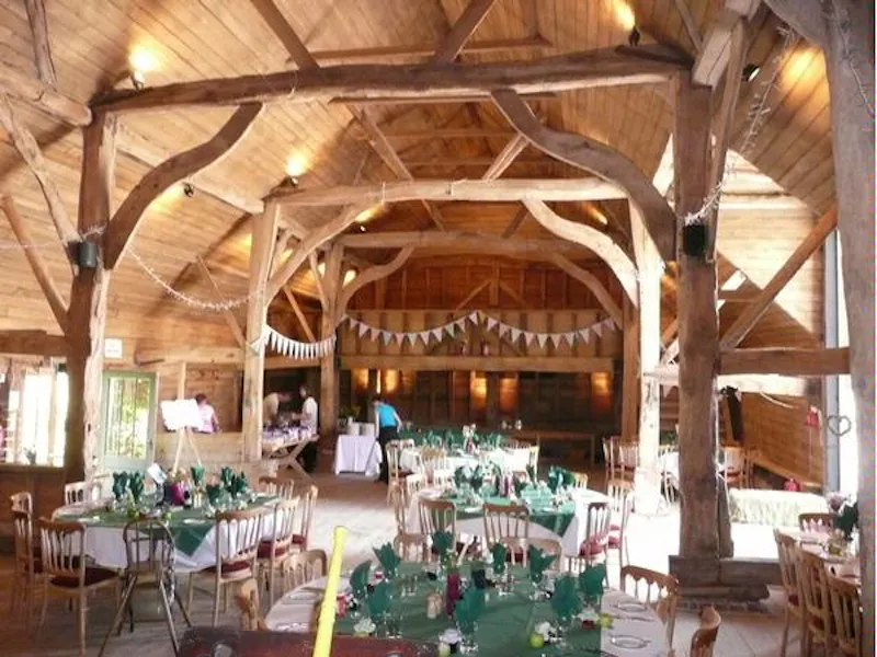 Beams at Historic Chalk Valley rural farm, M271 (photo 9)