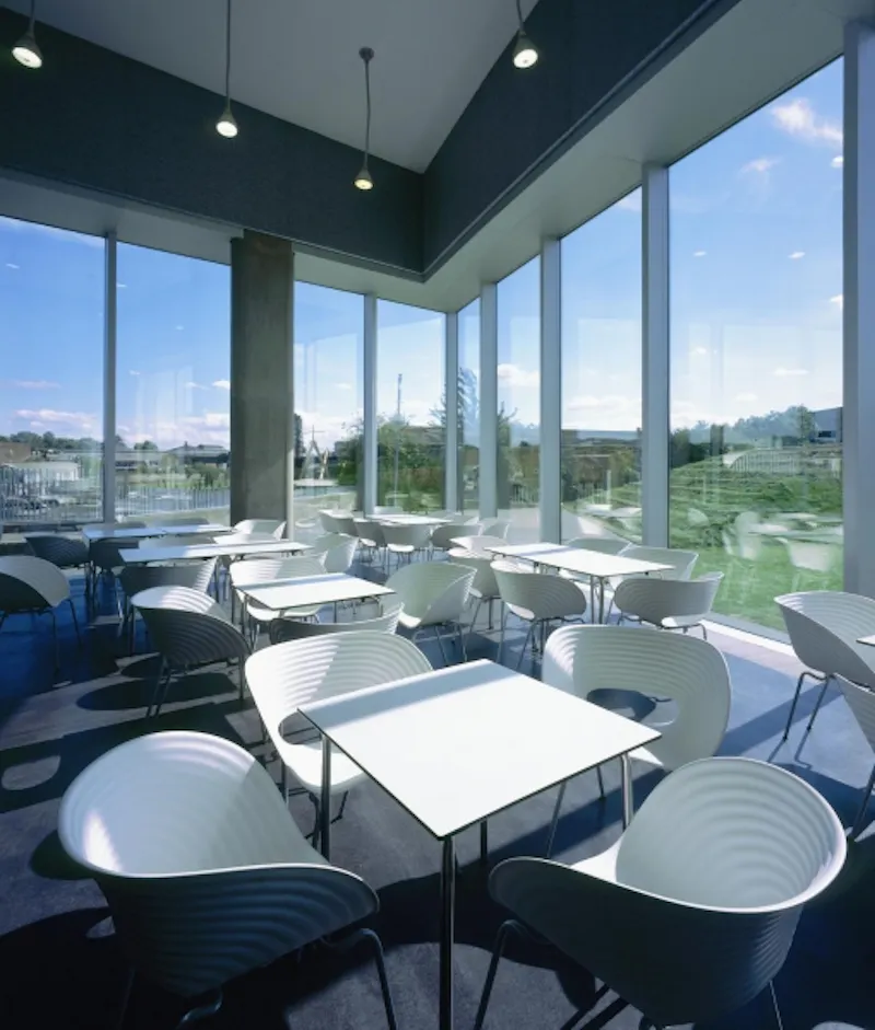 Dining room at Modern Greenwich dance complex, V146 (photo 13)