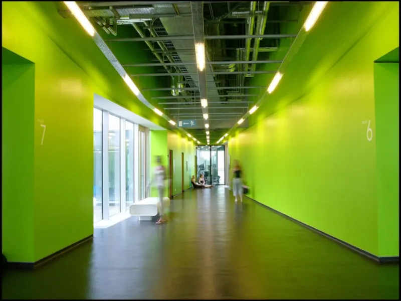 Corridor at Modern Greenwich dance complex, V146 (photo 18)