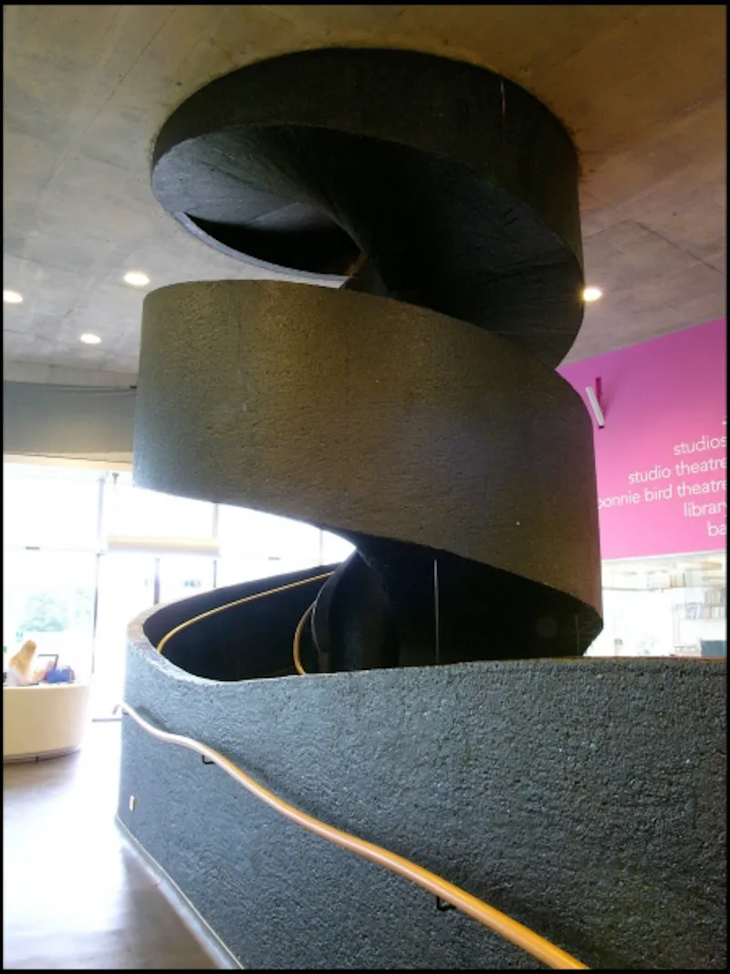 Staircase at Modern Greenwich dance complex, V146 (photo 43)