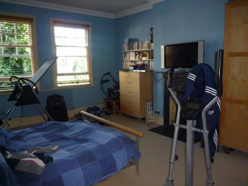 Gym at Winchmore Hill Victorian house, B1540 (photo 19)
