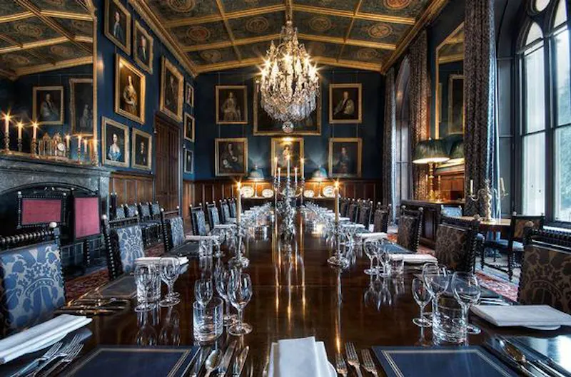 Dining room at Opulent castle in Ledbury, G273 (photo 3)