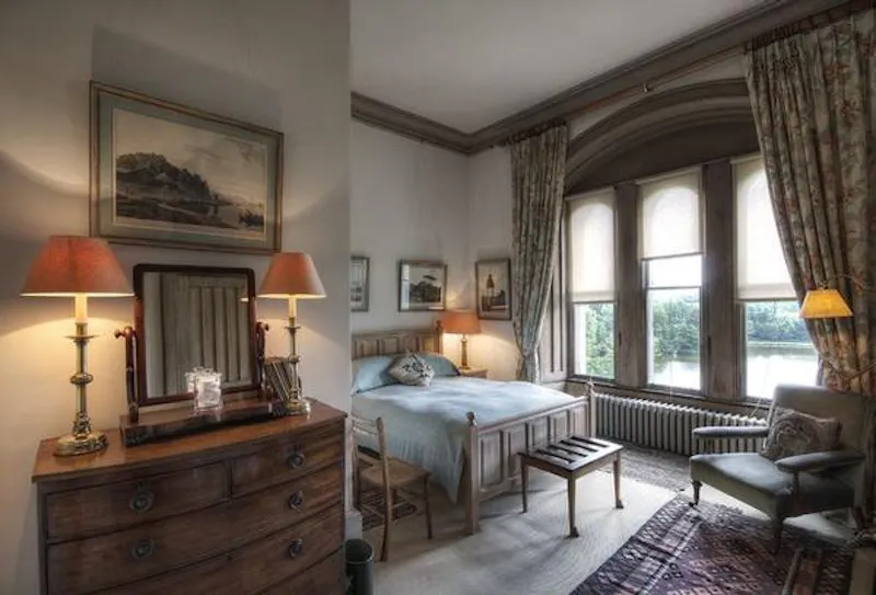 Bedroom at Opulent castle in Ledbury, G273 (photo 14)