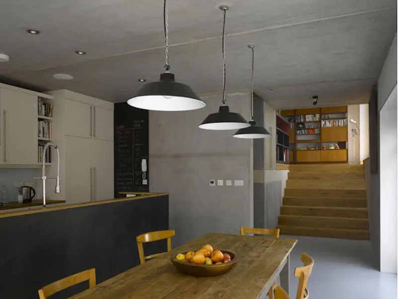 Kitchen at Architectural Kilburn house, D2057 (photo 3)
