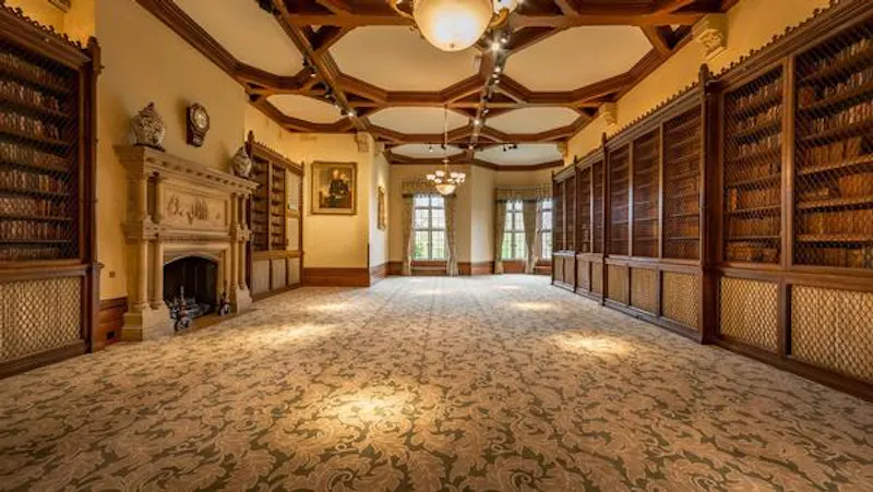 Library at Country house hotel near Fleet, R749 (photo 13)