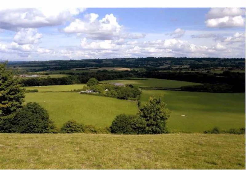 Views - country at Scenic country house in Thornbury, A1259 (photo 8)