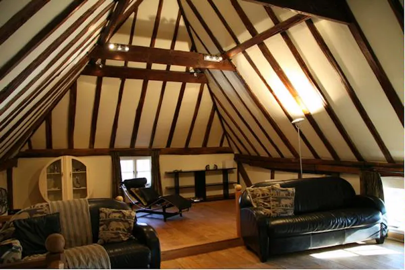 Attic at Medieval merchants house in Sandwich, M277 (photo 19)