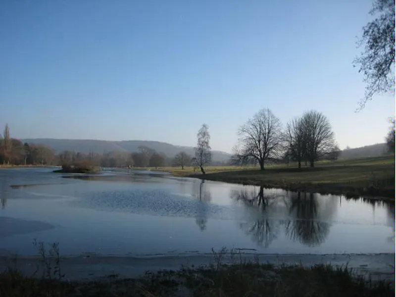 Lake at Shropshire Hills house & lodge, A1266 (photo 30)