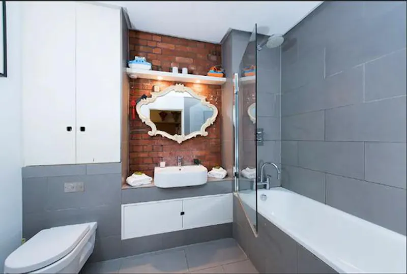Tiled at Fawe Street loft apartment, F994 (photo 16)