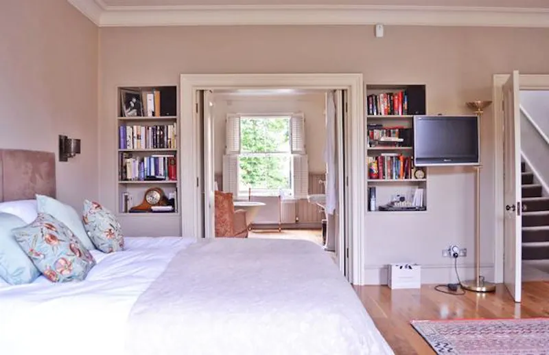 Bedroom - main at Stylish Wandsworth house, B1560 (photo 21)