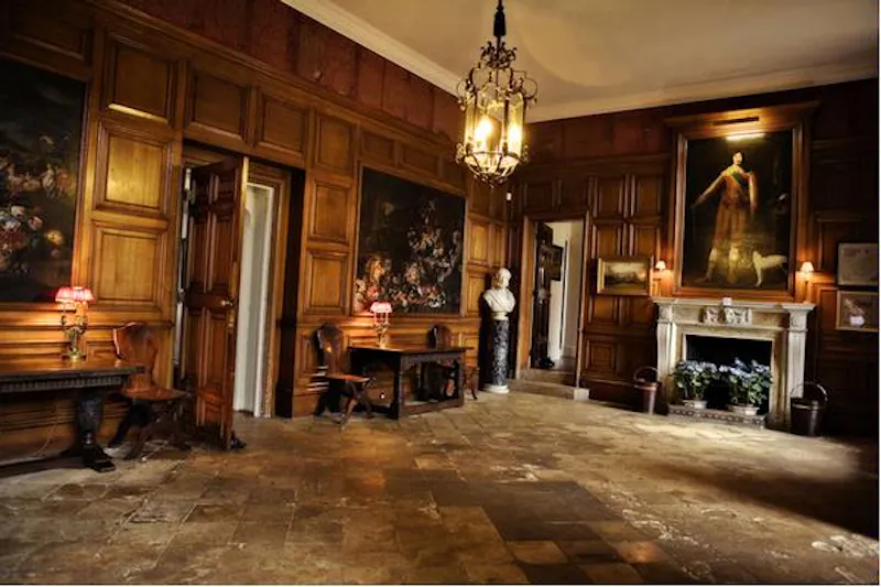 Fireplace at Grand Elizabethan manor, H118 (photo 8)