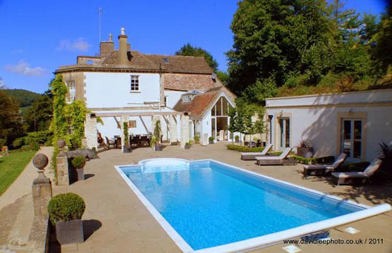 Swimming pool - outdoor at Traditional Georgian house , A1273 (photo 26)