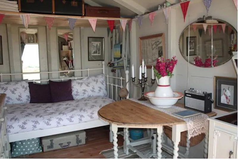 Living Room at Hayling Island beach hut, C819 (photo 7)