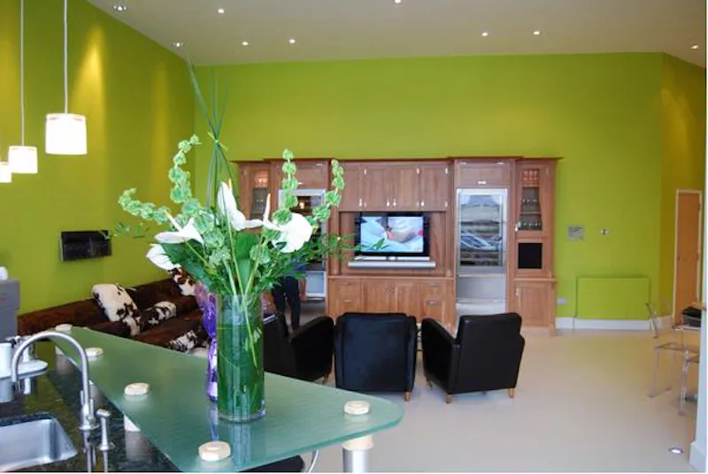 Living Room at Colourful studio kitchen in Debden, Q58 (photo 2)
