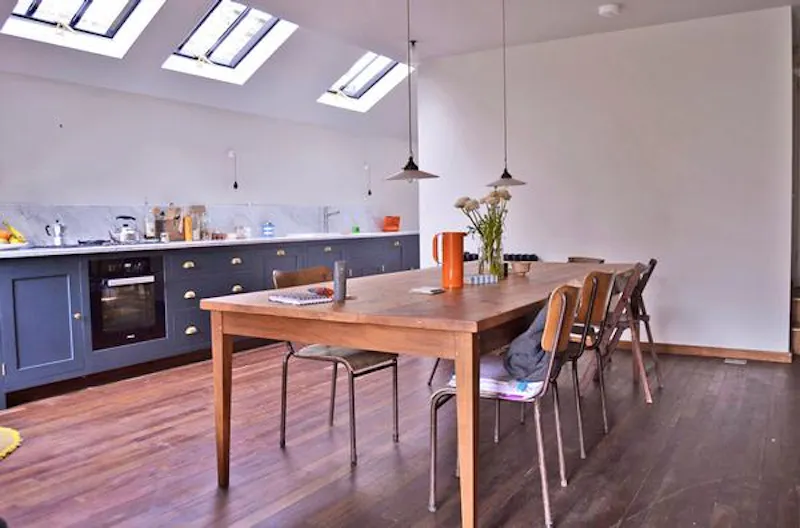 Kitchen at Stripped back Kensal terrace, B1565 (photo 10)
