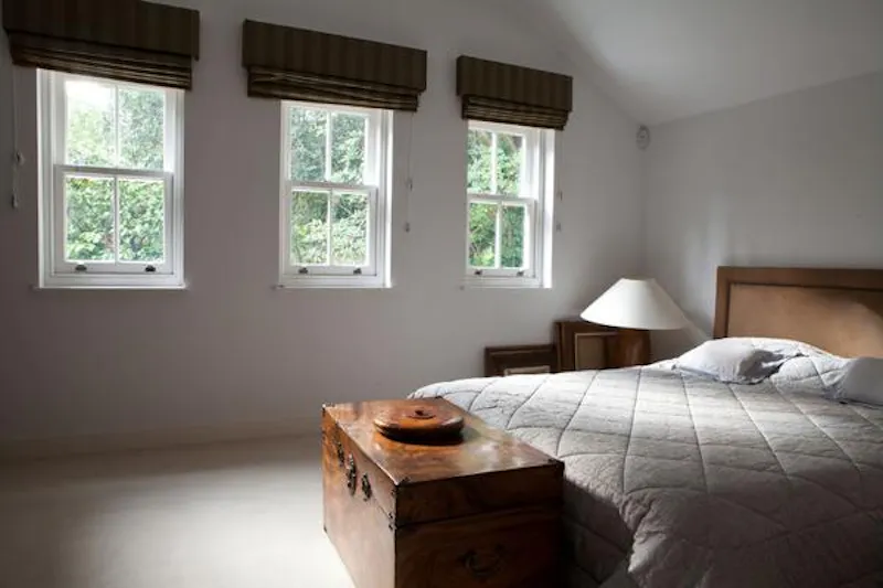 Bedroom at Modern Wimbledon house, D2087 (photo 21)