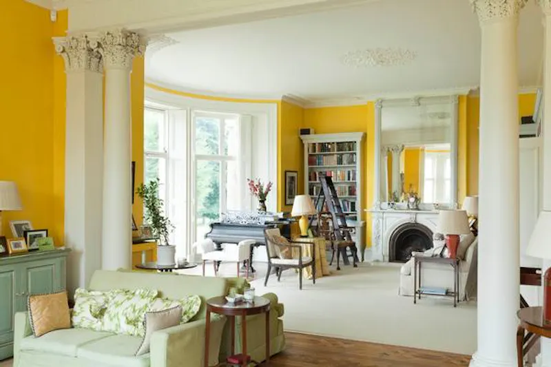 Living Room at Edenbridge Georgian mansion, A1293 (photo 13)