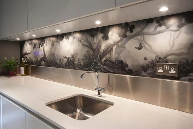 Kitchen at Funky St Pancras apartment, F1019 (photo 14)