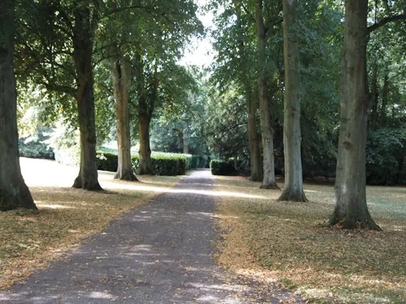 Driveway at Chateau style house near Luton, A1296 (photo 32)